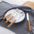 Beech Gift Western Food Knife, Fork and Spoon Tableware Set Japanese Style Stainless Steel Tableware with Wooden Handle Hotel Business Gift