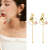 Insect Beetle Earrings Long Tassel Animal Earrings Exaggerated Popular Ear Rings Factory Direct Sales Wholesale Earrings