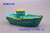 Mediterranean Resin Decorations Creative Toy Resin Fishing Boat Aquarium Fish Tank Decoration Resin Boat Model 25cm