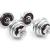 Hui Jun multi-color electroplating combination dumbbell 15/20/30kg for a man's gym to exercise arm muscles