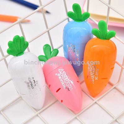 Carrot pencil sharpener student pencil sharpener stationery