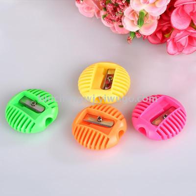 Block  pencil sharpener turn pencil sharpener Student pencil sharpener candy color pencil sharpener stationery wholesale