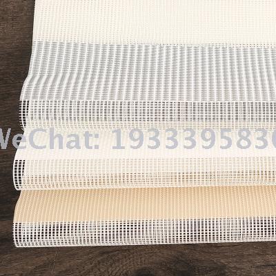 Half Shade Flame Retardant Sunlight Fabric Office Shutter Sunshine Room Living Room Perspective Half Shade Curtain Fabric Wholesale