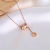 New Style Collarbone Necklace Choker Wholesale Korean Tassel Necklace Hypoallergenic Titanium Steel Necklace Necklace Factory Direct Sales