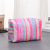 Wish Korean Style Horizontal Cosmetic Bag Frosted Small Square Bag with Zip Beautiful Portable Women's Cosmetic Bag Factory Currently Available