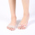 Toe Socks Women's Spring and Summer Thin Bamboo Fiber Foot Pad Non-Slip Open Toe Half-Palm Foot Sock Hidden Half Length Full Toe Socks