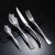 Kaya Stainless Steel Thickened Western Tableware Hotel Household Steak Knife, Fork and Spoon Four-Piece Suit Custom Logo
