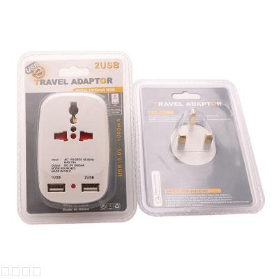 Dual USB Travel Charger 823E Double USB with 2USB Adapter Plug Function