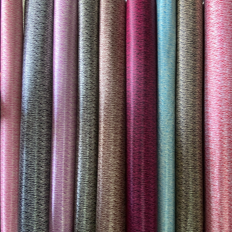 色丁印花系列 厂家直销 大量现货 箱包等外包装色丁发泡面料