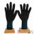 Nitrile superfine foaming adhesive coated with adhesive wear breathable comfortable anti-slip adhesive thick working protective labor protection gloves