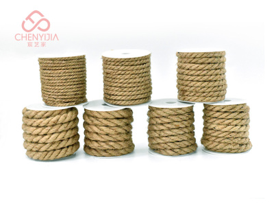 Manufacturers direct natural quality multi - strand hemp rope