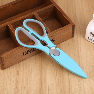 Functional Stainless Steel Scissors Can Open Bottles and Clip Walnuts with Sets of Multi-Purpose Stainless Steel Kitchen Scissor Wholesale