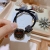 South Korea Dongdaemun Plaid Square Hair Ring Ins Crystal Creative Hairtie Boutique Headdress Supply Wholesale