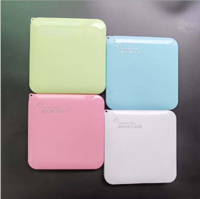 Mask storage box Portable KN95/N95 folding mask temporary storage plastic box