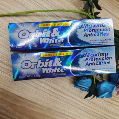 A toothpaste that whitens your teeth and freshens your breath