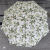 100cm Beach Umbrella 40-Inch Beach Umbrella Green Leaf Pattern
