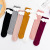 Children's socks Spring and Autumn new angel lovely wings lovely girl Princess baby socks solid color middle tube baby socks