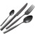 Mexico 4-Piece Set of Stainless Steel Tablewares Knife, Fork and Spoon Suit Production and Supply Gifts Custom Logo