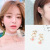 Korean-Style Simple Ear Clip Internet Celebrity Non-Pierced New Tassel Elegant Geometric Retro Earrings for Women European and American Exaggerated Earrings