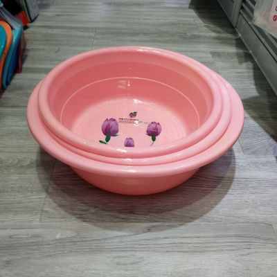 Wash basin wash basin baby plastic basin wash basin round foot basin