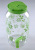 Manufacturer PET Plastic Cold Water Bottle Portable Plastic Cold Water bucket 4.8L Juice Bottle Body printing draft