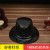 Leather top layer cow leather top hat for men middle and old age spring and autumn Winter British gentleman jazz hat
