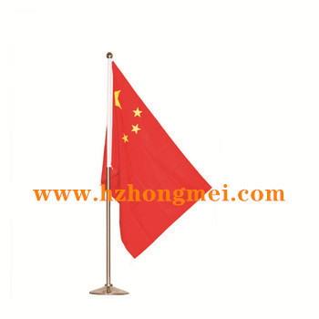 China Supplier Polyester Fabric Decorative Indoor Stand Flags 