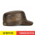 Middle-aged and elderly men's flat top leather cap for men's winter outdoor cap top layer cowhide warm hat