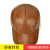 Leather hat man autumn winter warm leather hat middle aged and elderly outdoor padded cotton with leather baseball cap