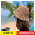 Summer sun block hat bucket small fresh fisherman Hat lady new sunshade hat hollow hook flower straw hat