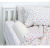 The baby sponge bed guardrail is soft, comfortable, safe and practical