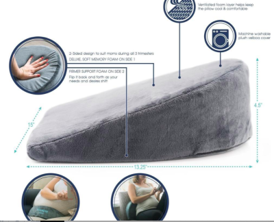 Cross-Border Hot Selling Multi-Functional Wedge Pillow for Pregnant Women Comfortable and Soft Quality Assurance