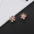 Japanese Cherry Blossom Girl Series Cherry Blossom Earrings Ear Clip Necklace Ring Clavicle Chain