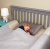 The baby sponge bed guardrail is soft, comfortable, safe and practical