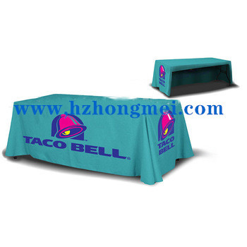 Promotional Top Quality Table Cloth Used Party Advertising Trade Show Table Cloth 