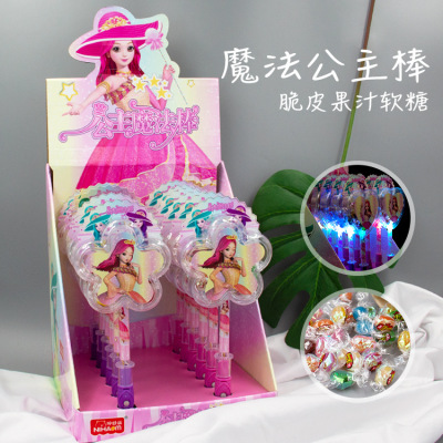 Flash Princess Magic wand Fairy wand LED light toys children snacks wholesale night market stalls stalls stalls supply