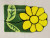 New TPR bottom flocking jacquard floor mat Sunflower foot flower door mat flocking flower floor mat flower shaped mat