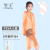 Yiwang Brand Yiwu Factory Direct Sales Factory Shop Button PEVA Children's Outdoor Travel Thickened Disposable Raincoat