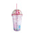 water botterABarbapapa plastic water sucker double layer web celebrity cute children's drinking cup creative gift mug