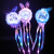 New pop-ball magic wand electronic glow toy children's gift booth hot style twinkling star ball fairy wand
