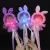 New fun steamed bread Flash magic wand fairy wand creative lighting toys children snacks children toys wholesale