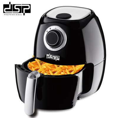 DSP DSP Cross-Border Direct Supply Multifunctional Power Deep-Fried Pot Chips Machine Air Fryer Deep-Fried Pot Oil-Free Frying Pan Deep-Fried Pot 2.6L Large Capacity