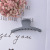 Factory direct plain rubber plastic big grip ladies shower tray hair fashion one - line big hairpin