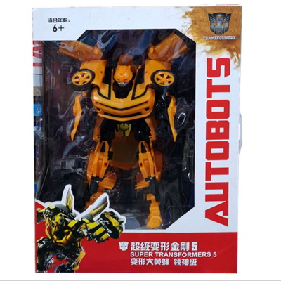 Children's Transform Toys Transformers Bumblebee Dog Autobots Robot Model Gift Toy Wholesale