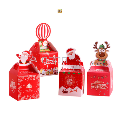 Wholesale Custom Christmas Series Candy Packaging Gift Box Gift Display Box Free Update Design