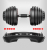 Adjustable Dumbbell 52.5 Pounds Fitness Weightlifting Dumbbell Set Arm Strength Exercise Fitness Equipment Wholesale