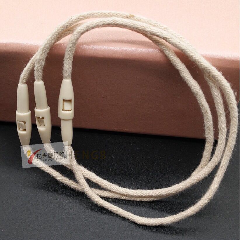 Fashion Hang Tag String Cotton Rope Bullet Hanging For Accessories Clothing Hanging Card hanging rope hanging rope thick line 