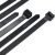 30.48cm Zipper tie heavy duty - Black Zipper strap Plastic tie strap Wire tie strap Wound Black