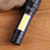 Snow Hawk 18650 Strong Ultra bright Multifunctional COM T6 telescopic zoom USB rechargeable Strong Light Flashlight