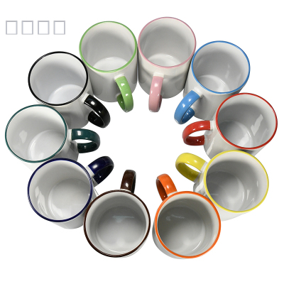 Thermal transfer printing coating cup wholesale side color cup wholesale image cup wholesale DIY cup